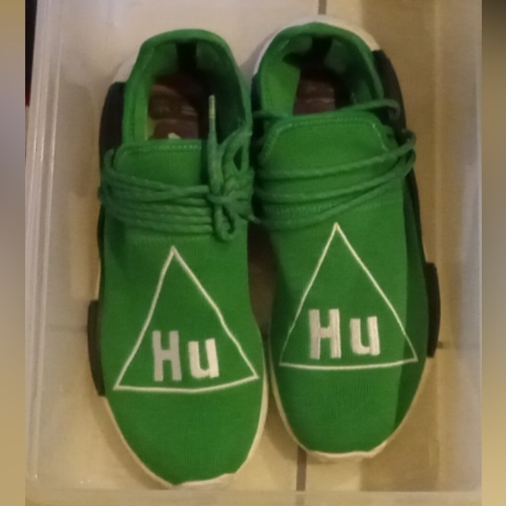 Adidas Pharrell x NMD 'Human Race' ‘Green’ mens sneakers